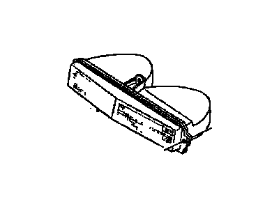 1986 Pontiac Sunbird Forward Light Harness Connector - 8912750