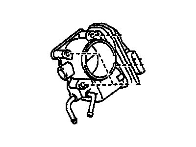 Pontiac Vibe Throttle Body - 88974439