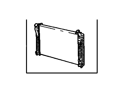 GM 89018556 Radiator Assembly