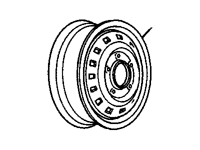 Chevrolet Monte Carlo Spare Wheel - 9592147
