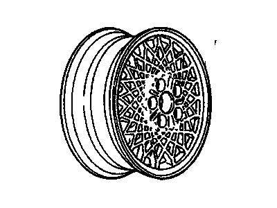 1994 Pontiac Grand Prix Spare Wheel - 12512818