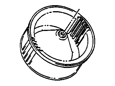 GM 96059571 Impeller,Heater Blower