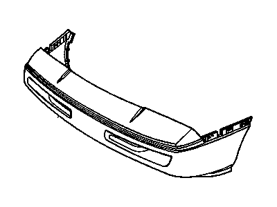 Pontiac Fiero Bumper - 10055040