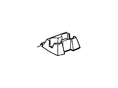 GM 15133093 Holder Assembly, Front Floor Cup
