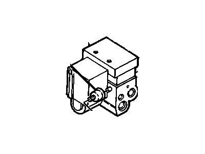 1995 Chevrolet Impala ABS Control Module - 10282600