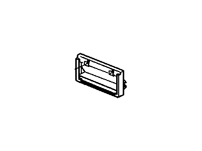 GM 10220713 Bracket, Front License