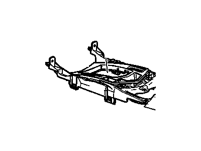 GM 22821103 Plate,Front Floor Console Trim