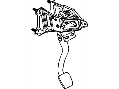 Saturn LW300 Brake Pedal - 90576201