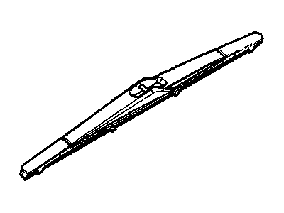 GM 93189239 Blade,Rear Window Wiper