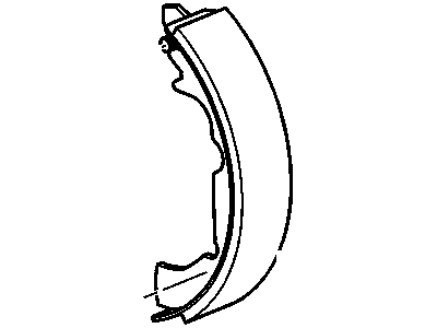 2006 Saturn Vue Brake Shoe - 21990465