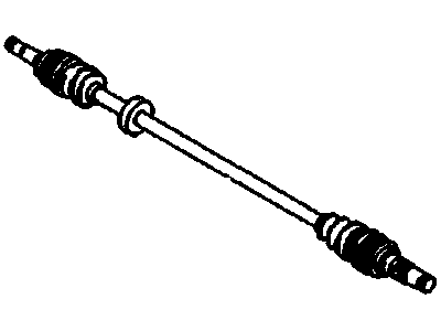 GM 96348789 Front Wheel Drive Shaft Assembly