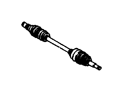 Pontiac G3 Axle Shaft - 96348790