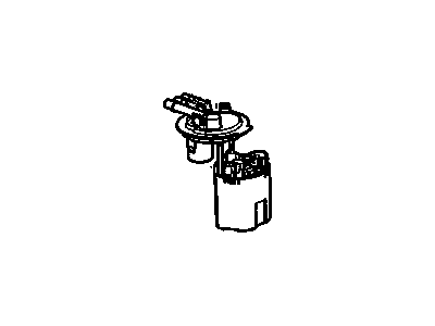 GM 19153047 Fuel Tank Fuel Pump Module Kit (W/O Fuel Level Sensor)