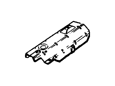 1998 Cadillac Catera Exhaust Heat Shield - 90531350