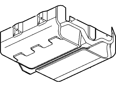 GM 52371543 Shield, Cng Tank Heat