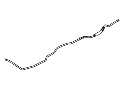 GM 25792171 Transmission Fluid Cooler Lower Pipe Assembly