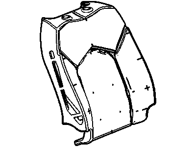 Cadillac SRX Seat Cushion Pad - 22973942