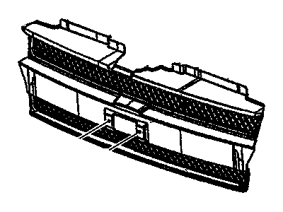 GM 89044659 Grille,Radiator