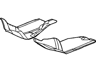 12497475 GM Front Carpet Mat Package Illustration 1 of 1