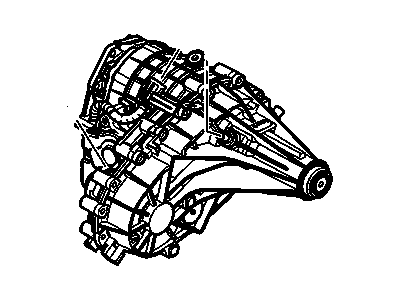 2007 Chevrolet Suburban Transfer Case - 24240015