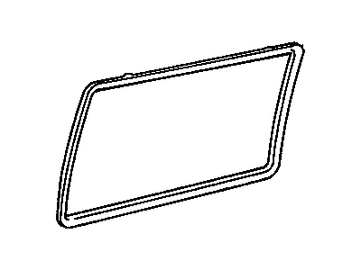 GM 15724856 Molding Assembly, Rear Door Garnish *Pewter