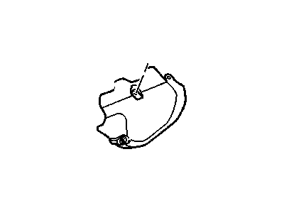 Saturn Relay Exhaust Heat Shield - 12586678