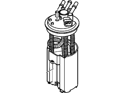 2001 GMC Sierra Fuel Pump - 89060641