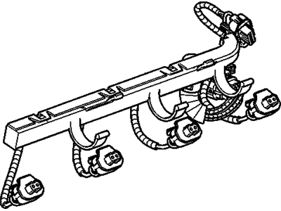 GM 12589446 Harness,Fuel Injector Wiring