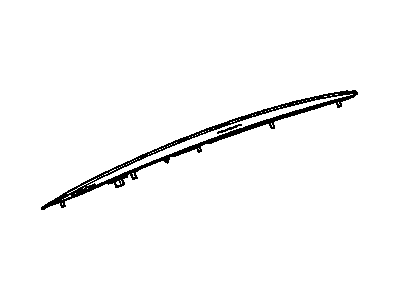 GM 19121364 Applique Asm,Rear Compartment Lid *Paint To Mat