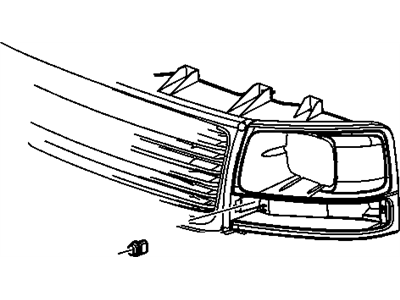 GM 16530707 Socket Asm,Parking Lamp