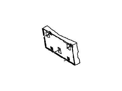 GM 21095944 Bracket,Front License Plate