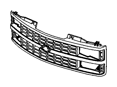 GM 88960431 Grille,Radiator (Chevrolet) *Paint To Mat