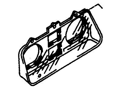 GM 90245550 LENS, Instrument Cluster