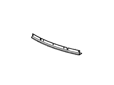 GM 25843682 Bracket, Front Bumper Fascia Center Support