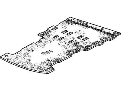 GM 10410969 MAT, Rear Floor