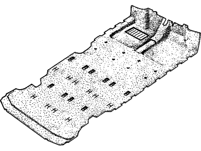 GM 10287486 Carpet Assembly, Floor *Neutral