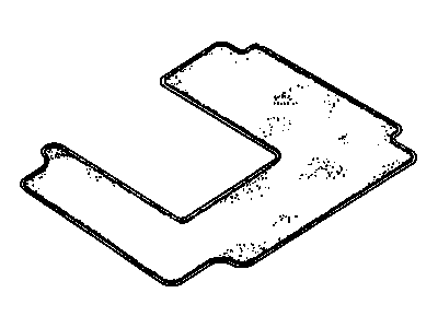 GM 12365737 Mat Pkg,Rear Carpet