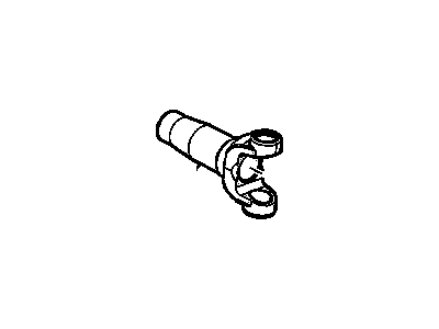 GM 88934893 Yoke Asm,Propeller Shaft Slip (W/Universal Joint)