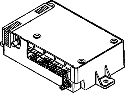 GM 88952886 Connector, W/Leads, 12-Way F. *Natural