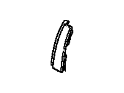 GM 22635105 Sealing Strip Kit,Rear Side Door Window Opening Front Finish