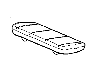 GM 19127705 Cover,Rear Seat Cushion *Neutral