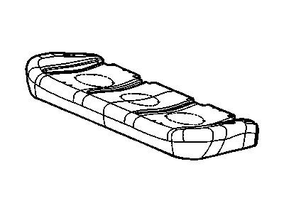 2020 Chevrolet Express Seat Cushion Pad - 19127774