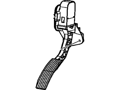 GM 10239899 Pedal Assembly, Accelerator