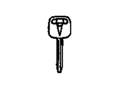 GM 88972631 Key,Dr Lock & Ignition Lock(Uncoded)