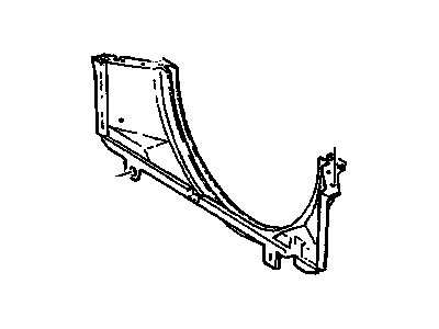 GM 15978381 Shroud, Radiator Fan Lower