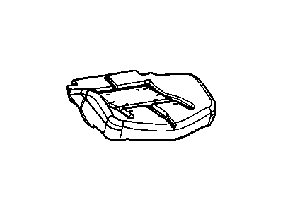 2005 Pontiac Grand Prix Seat Cushion Pad - 88948144