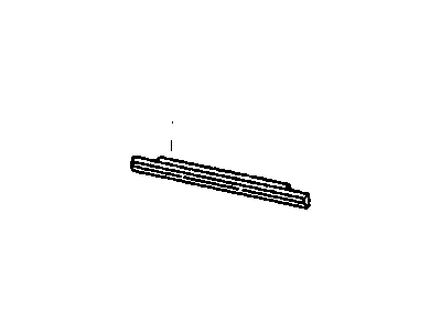 GM 10147767 Molding Assembly, Rear Side Door Window Reveal