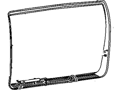 GM 15758707 Weatherstrip Assembly, End Gate *Marked Print