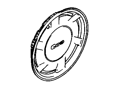 Chevrolet Metro Wheel Cover - 30009794