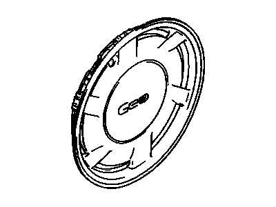 GM 30009796 Wheel Trim Cover